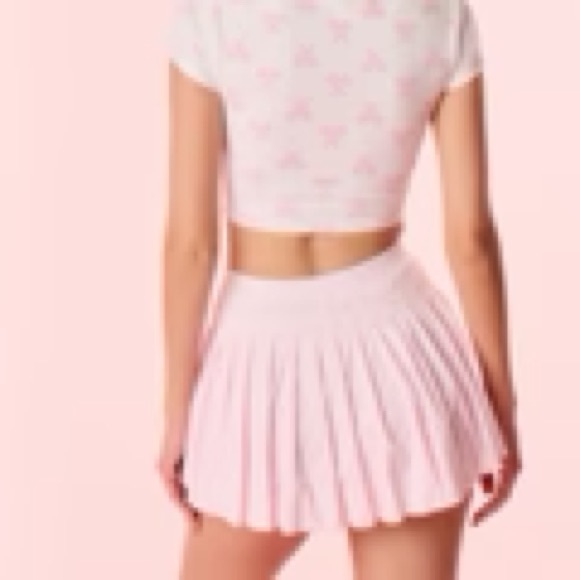 LoveShackFancy Dancia Printed Active Skort - Picture 6 of 6